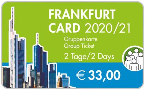 citycard frankfurt programm